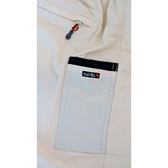Salt Life SLM4013 Men's Size Large Sand Topwater 6" Hybrid Board Shorts $56 - Picture 9 of 10